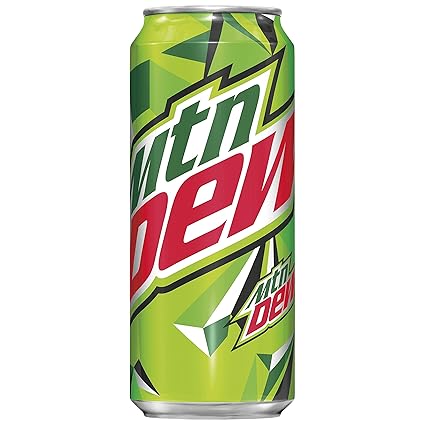 Amazon Com Mountain Dew 16 Ounce Cans 12 Count Grocery Gourmet Food