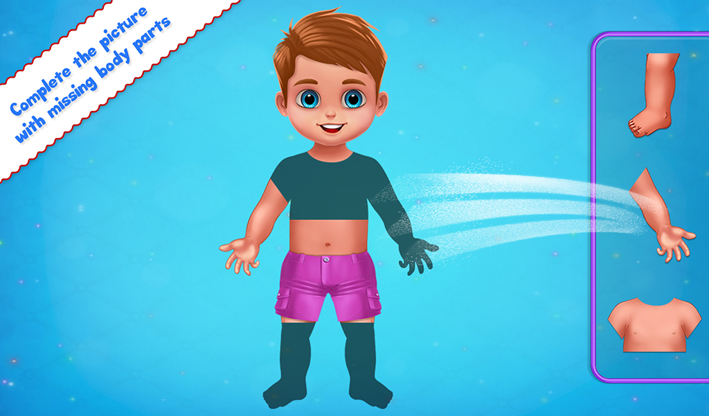 Amazon.com: Human Body Parts - Preschool Kids Learning: Appstore for