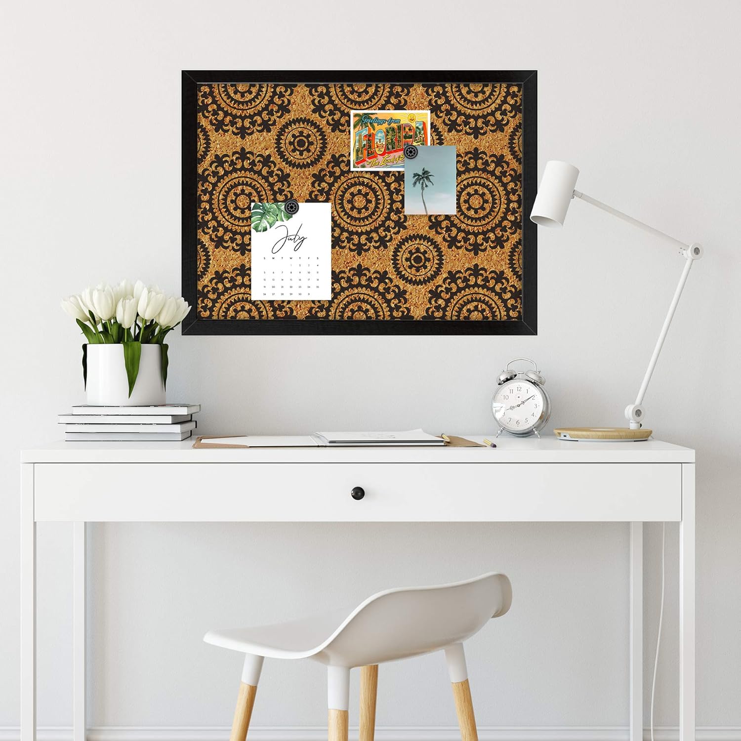 Wall Pops Phoenix Printed Cork Board: Home & Kitchen