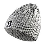 4UMOR Winter Beanie Hat Women Men Warm Knit Hat