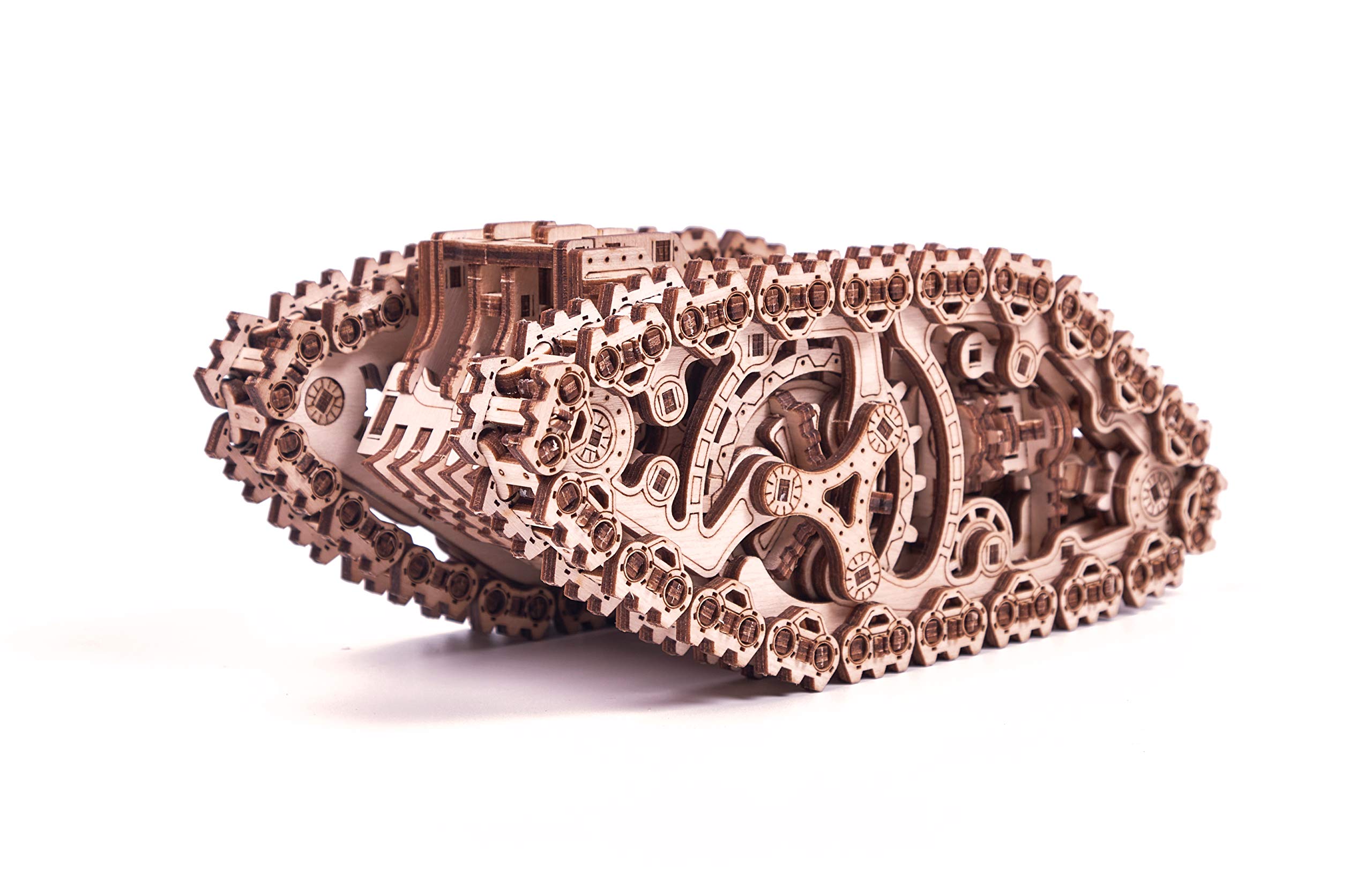 Wood Trick Steam Tank 3D Wooden Puzzle for Adults and Kids to Build Rides up to 8 ft - Mechanical Wood Model Kit Model Building Kits for Adults to Build - Educational Brain Teaser