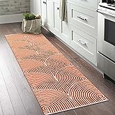Tiffasea Washable Runner Rug 2'x6', Long Kitchen Rugs Laundry Hallway Runner Cotton Woven Area Rug Entryway Throw Rugs Indoor Outdoor Carpet for Bedroom/Bathroom/Living Room