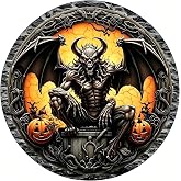 HalloweenChristmas party holiday gift decorations devil patternfallpendants | Halloween, Christmas, holiday party demon hanging decorations