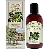 L'Erbolario Walnut Shampoo - Clarifying Shampoo for Men and Women - Astringent for Oily Hair and Scalp - Cleanses, Adds Volume and Shine - 6.7 oz