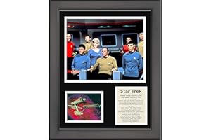 HOFSM.COM Hall of Fame Sports Memorabilia Framed Star Trek TV Series 11"x14"Three Photo Collage