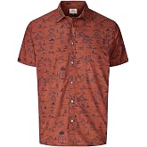 Flylow Men's Anderson Plaid Shirt | Button-Up, Short-Sleeve, For Casual, Hiking, Biking &amp; Climbing