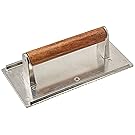 New Star 36411 Commercial Grade Aluminum Steak Weight/Bacon Press, 8.25 by 4.25-Inch