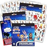 Space Jam Stickers for Kids Bundle | 350+ Stickers Featuring Tune Squad, Bugs Bunny, Lola Bunny, and More (Space Jam Party Favors)