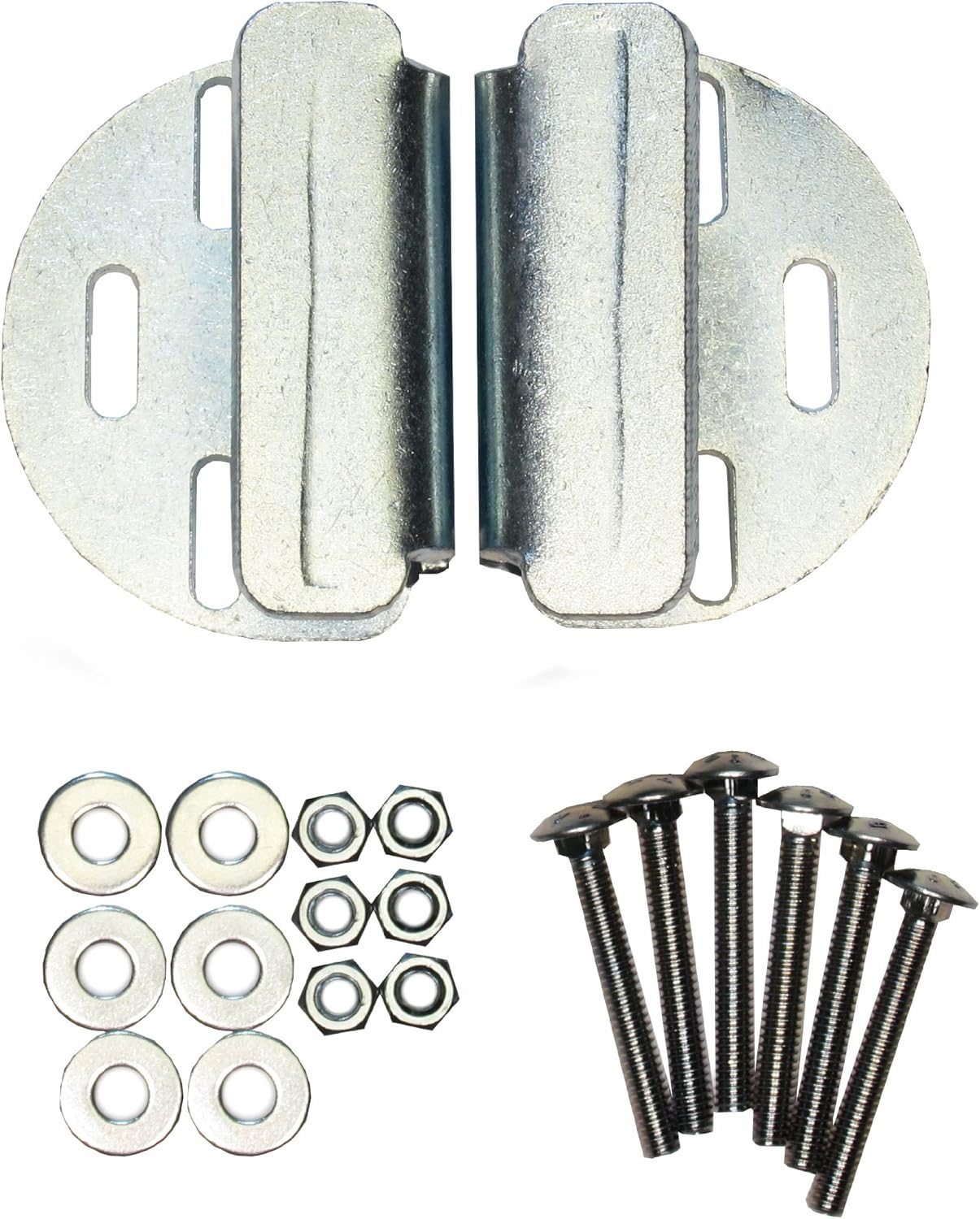 Padlock Protector Heavy Hasp and Handle (Zinc) - - 