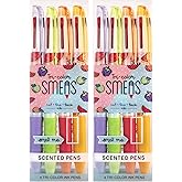 Tri-Color Smens (2 Pack)- Scented Pens, 4 Count