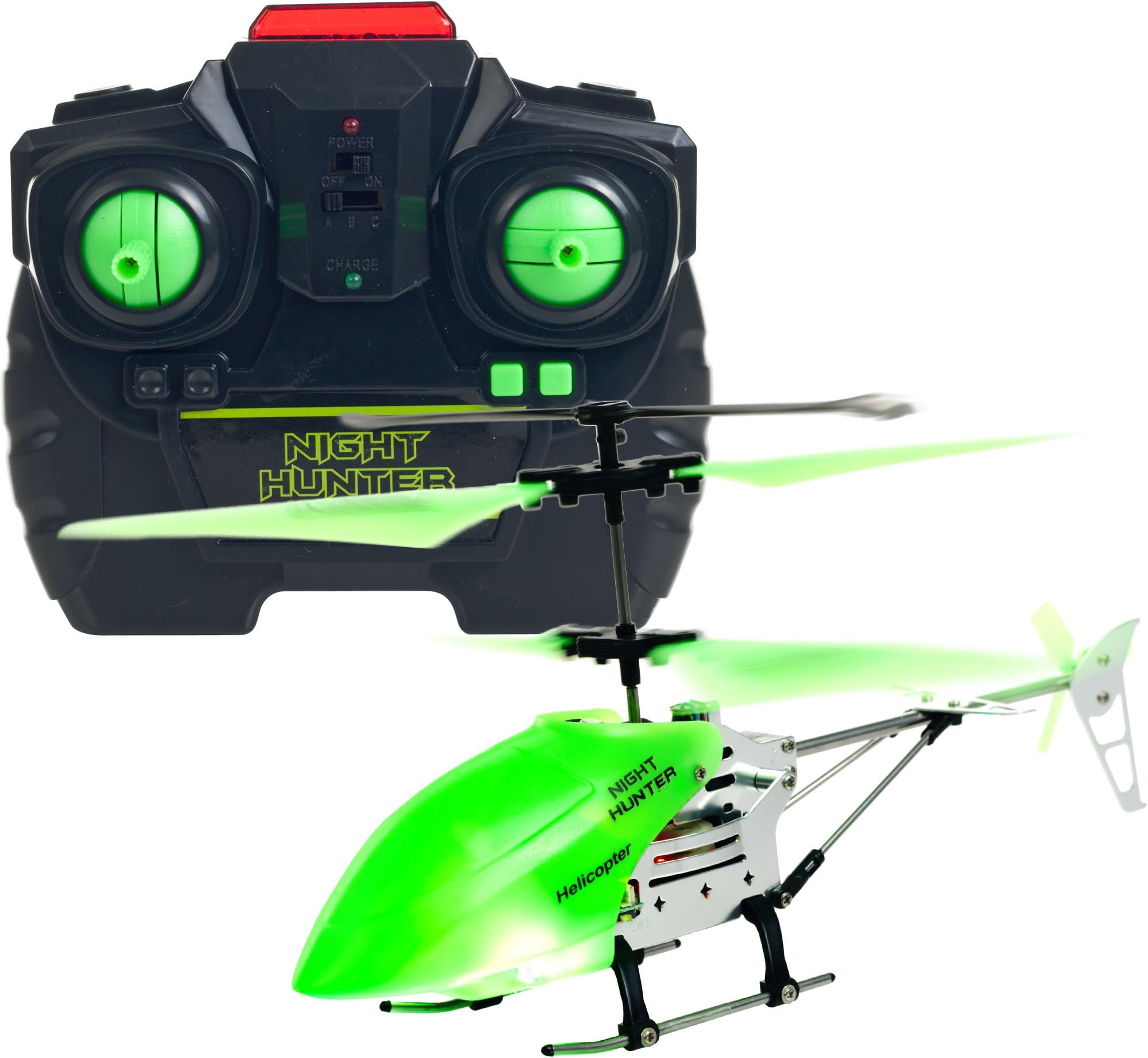 Night Hunter Xtreme Glow in The Dark RC Helicopter
