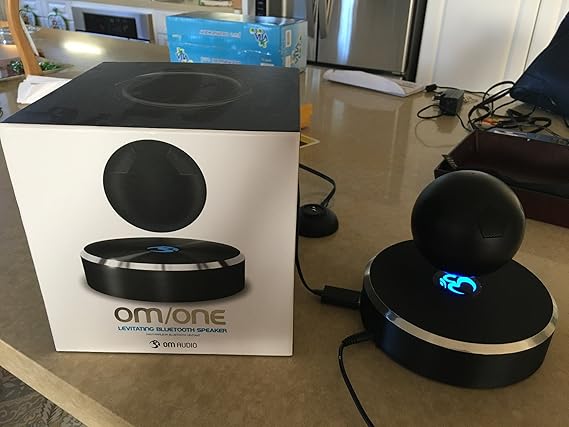 om one levitating speaker