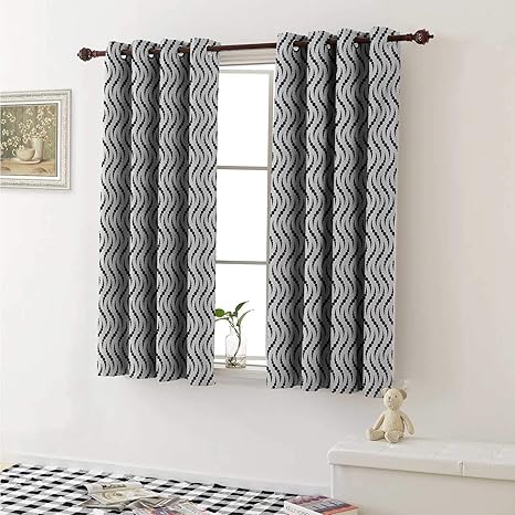 Amazon Com Shenglv Abstract Window Curtain Fabric Dark Circles
