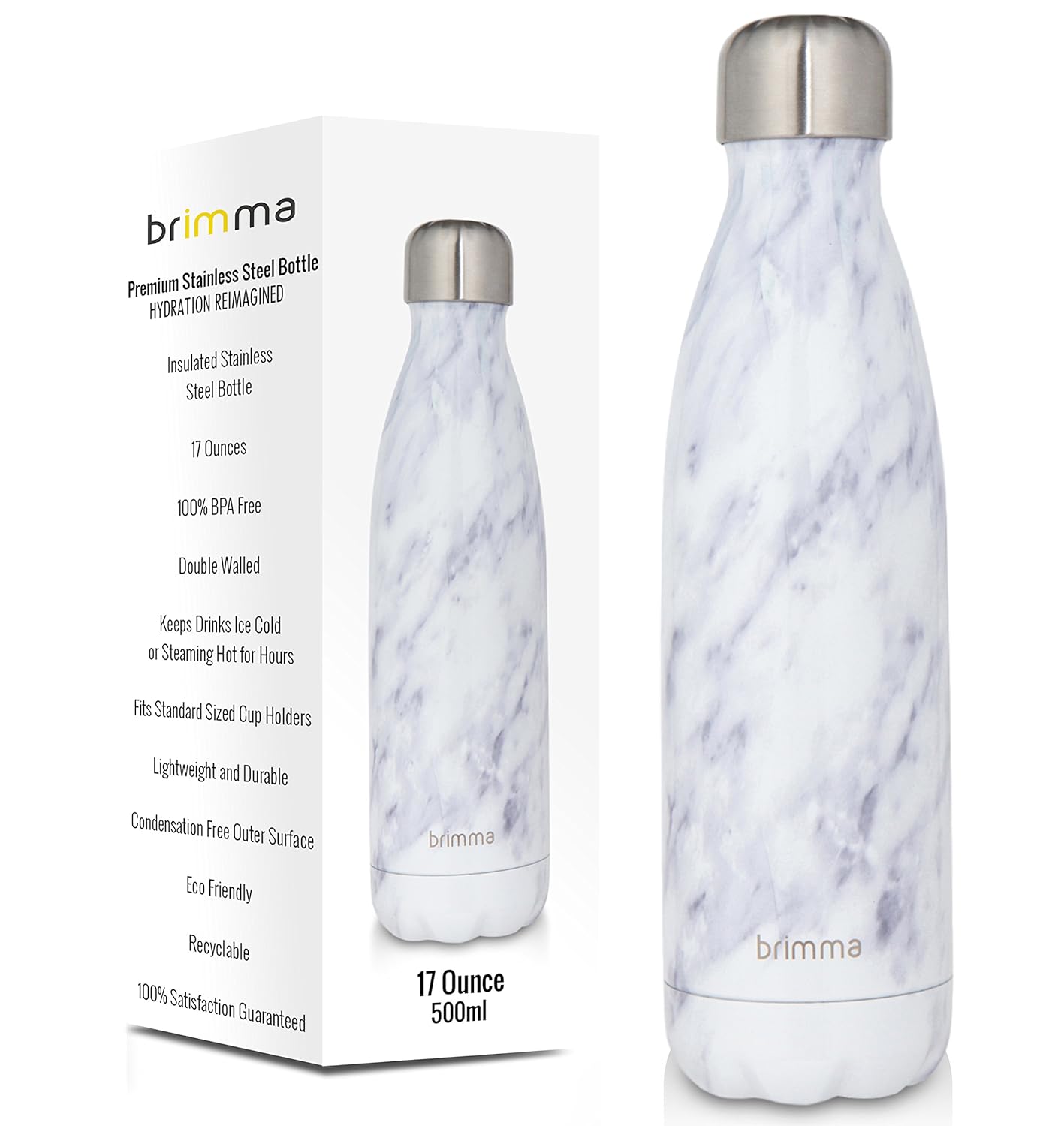 Brima vacuum insulated water bottle