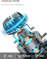 GRT PRO Professional Hair Dryer 3500W Ionic AC Motor 2 Speed 3 Heat view 8