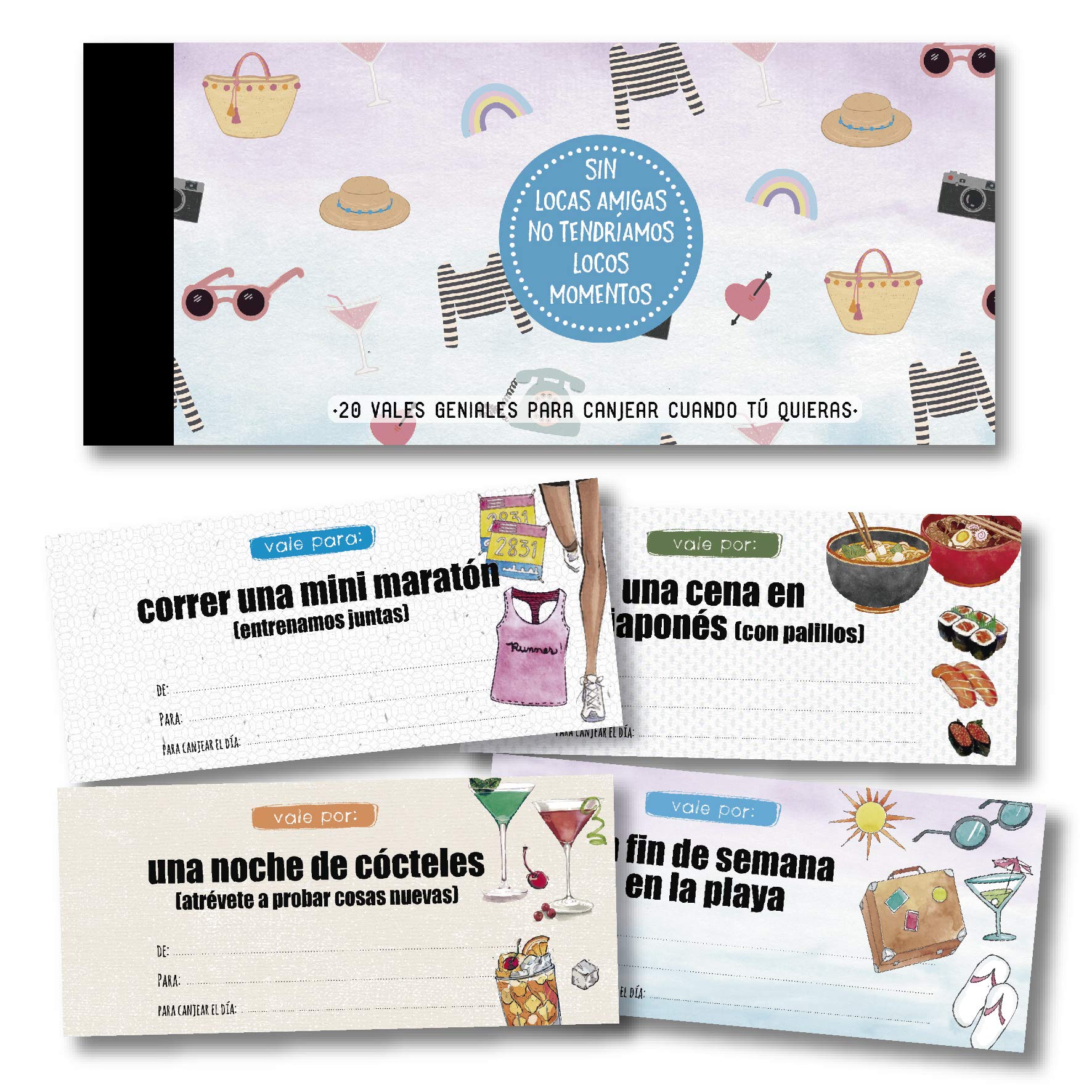 HappyMots 20 Cool Friend Vouchers - No Crazy Friends We Wouldn't Have Crazy Moments