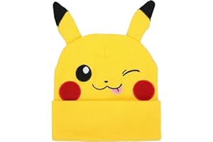Bioworld Pokemon Pikachu Winking Beanie with Ears