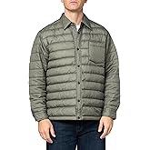 BOSS mens High Tech Fill Padded Nylon Overshirt