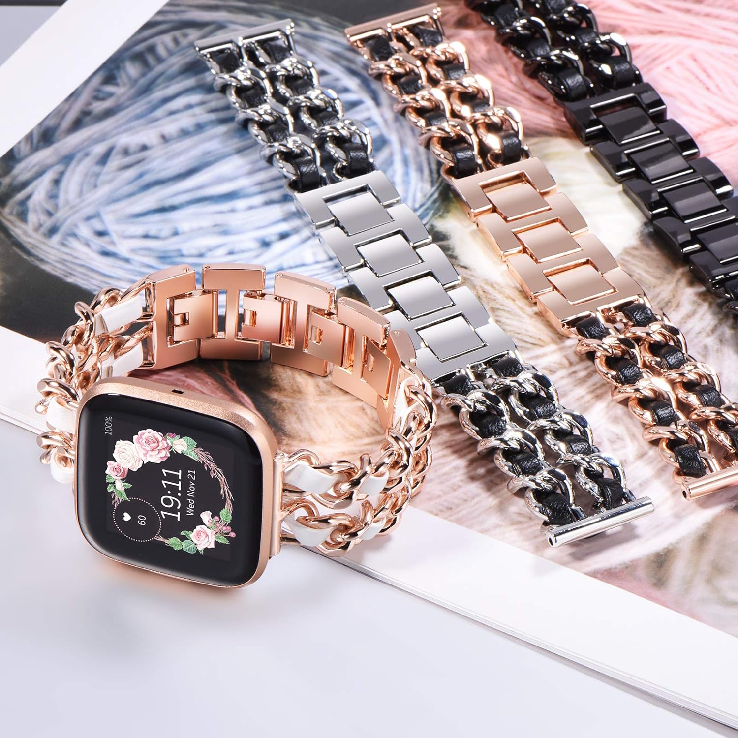 KADES Compatible with Fitbit Versa 2 strap - Image 5