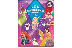 DISNEY PRINCESS (NEW) STICKER BOOK TREASURY: DISNEY PRINCESS (NEW) STICKER BOOK TREASURY