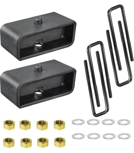 ECCPP 3" Rear Leveling Lift Blocks Kit For Toyota Tundra 1999-2021 – 2WD & 4WD - View #2