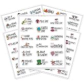 Holiday Planner Stickers for Planners and Journaling, Calendar Stickers, Holiday Seasonal Planner Stickers Sheet, Monthly Holiday Sticker, 4 Sheets, 75 Premium Matte Vinyl Stickers, Mini Size