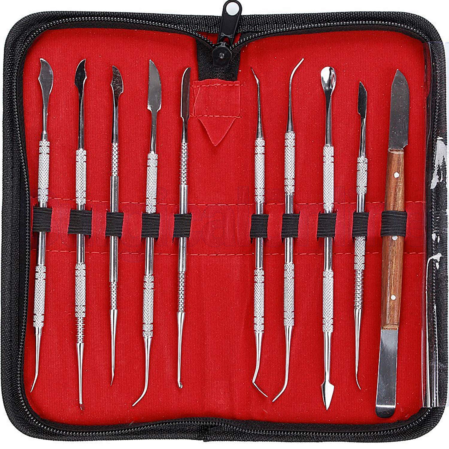 Stainless Steel Wax Carvers Set, Wax Carver Travel Kit with