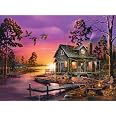 Buffalo Games Puzzle 'Classic Summer Night' – 1000 Teile, Mit Bonus-Poster, 67,9x50,2 Cm