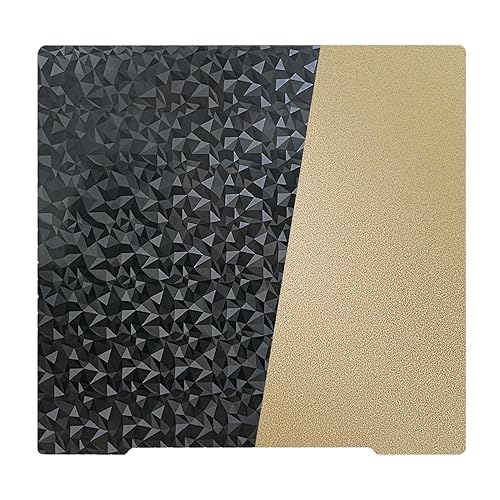 IdeaFormer Textured PEO PEI Build Plate for Prusa I3 MK2 MK2.5S MK52 MK3 MK3S MK3S+ MK4, Double