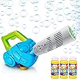 ArtCreativity Bubble Leaf Blower for Kids with 3 Refill Solutions, Bubble Toys for Toddlers 1-3, Birthday Gift Toys, Fun Outdoor Bubble Machine for Kids, Summer Outdoor Activities for Kids Ages 3-5.