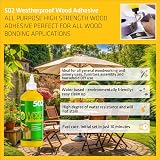 Sika Everbuild 502 All Purpose Weatherproof Wood Adhesive 500ml D3 Bond view 3