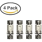 farhop 1.5-3V Micro Vibration Motor with Double Vibrating Heads / Double Eccentric Heads with Clamshell Packaging (4-Pack)