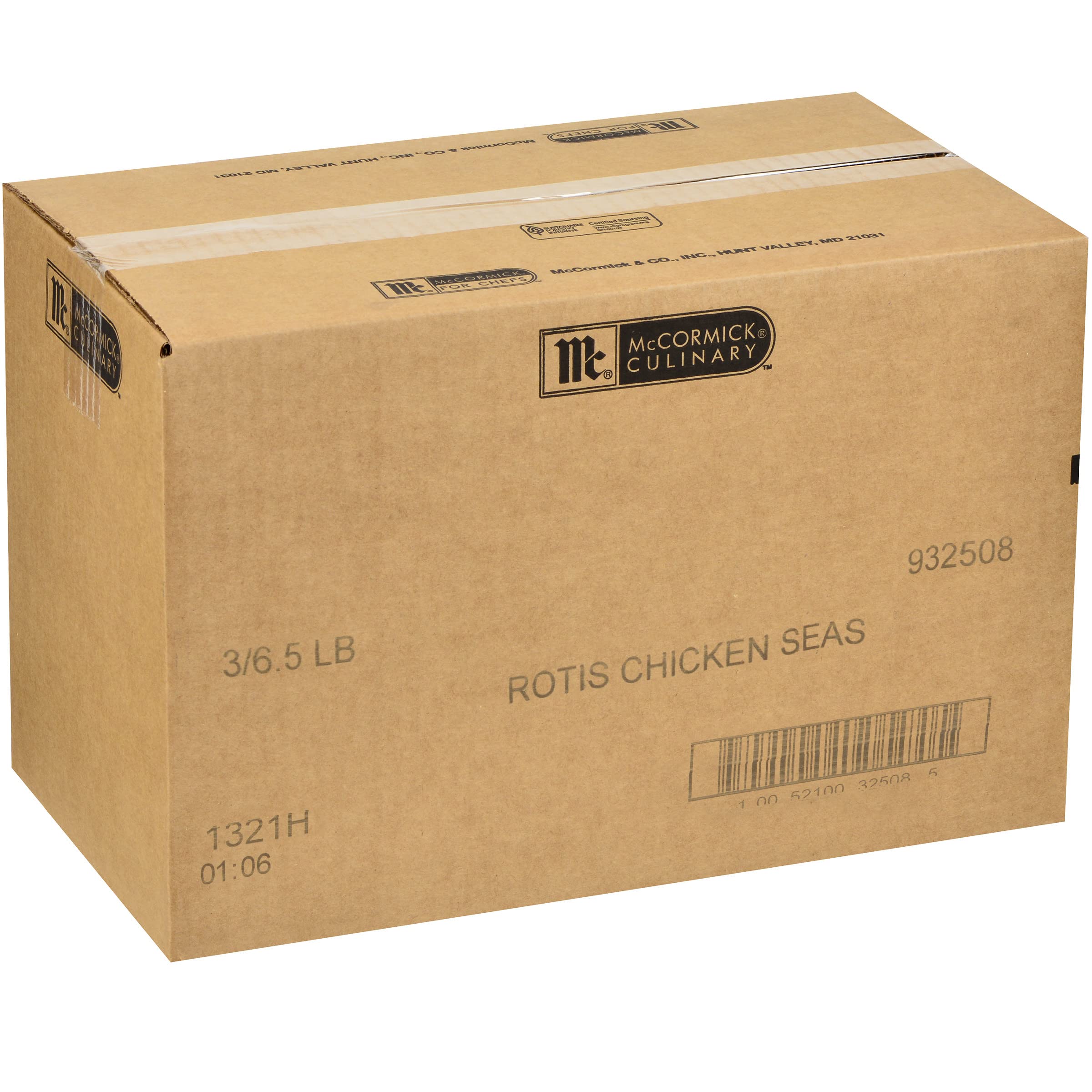 McCormick Culinary Rotisserie Chicken Seasoning, 6.5 lb (Pack of 3) - Three 6.5 Pound Containers of Rotisserie Chicken Seasoning Rub for Poultry Dishes, Best for Restaurant Use Image McCormick Culinary Rotisserie Chicken Seasoning, 6.5 lb (Pack of 3) - Three 6.5 Pound Containers of Rotisserie Chicken Seasoning Rub for Poultry Dishes, Best for Restaurant Use Image