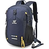 SKYSPER Small Daypack 20L Hiking Backpack Lightweight Travel Day Pack with Waist Strap for Women Men(Navyblue)