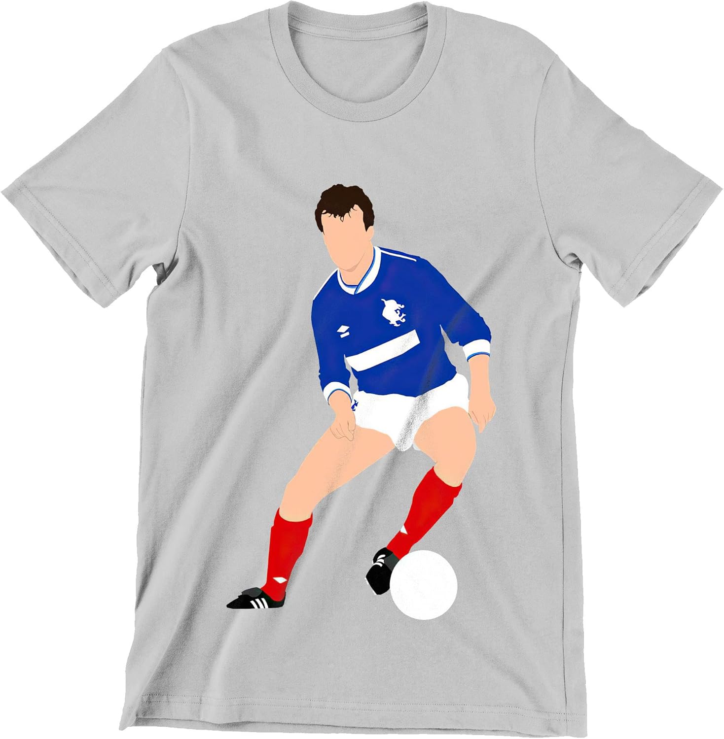 Elfleda Rangers - Davie Cooper Shirt: Amazon.co.uk: Clothing