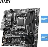 MSI PRO B650M-P Motherboard Micro-ATX AM5 DDR5 6000+ OC 2.5G LAN view 3