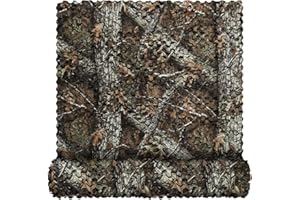 HYOUT Camouflage Netting Camo Net Bulk Roll Hunting Blinds for Sunshade Camping Shooting Theme Party Decoration