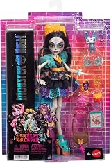 Monster High Skelita Calaveras Doll with Pet Candelita and Accessories view 7
