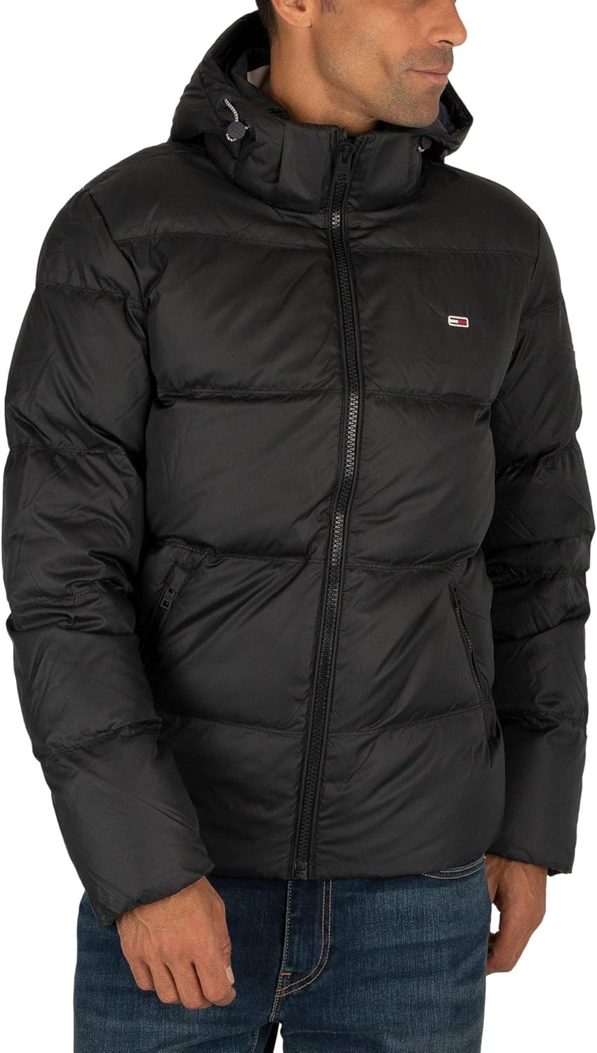 Tommy Jeans Men's Tjm Essential Down Jacket Amazon.co.uk Clothing