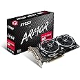 MSI Gaming Radeon RX 580 256-bit 4GB GDRR5 DirectX 12 VR Ready CFX Graphcis Card (RX 580 ARMOR 4G OC) (Renewed)