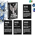 NexUap Angel Numbers Oracle Cards,Angel Oracle Deck,Oracle Cards for Beginners,400 GSM Coated Paper Oracle Cards,Life Oracle Cards,Family Party Oracle Cards