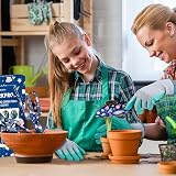 WORKPRO 4 Piece Garden Tools Set Stainless Steel Hand Tools with Ergonomic view 8