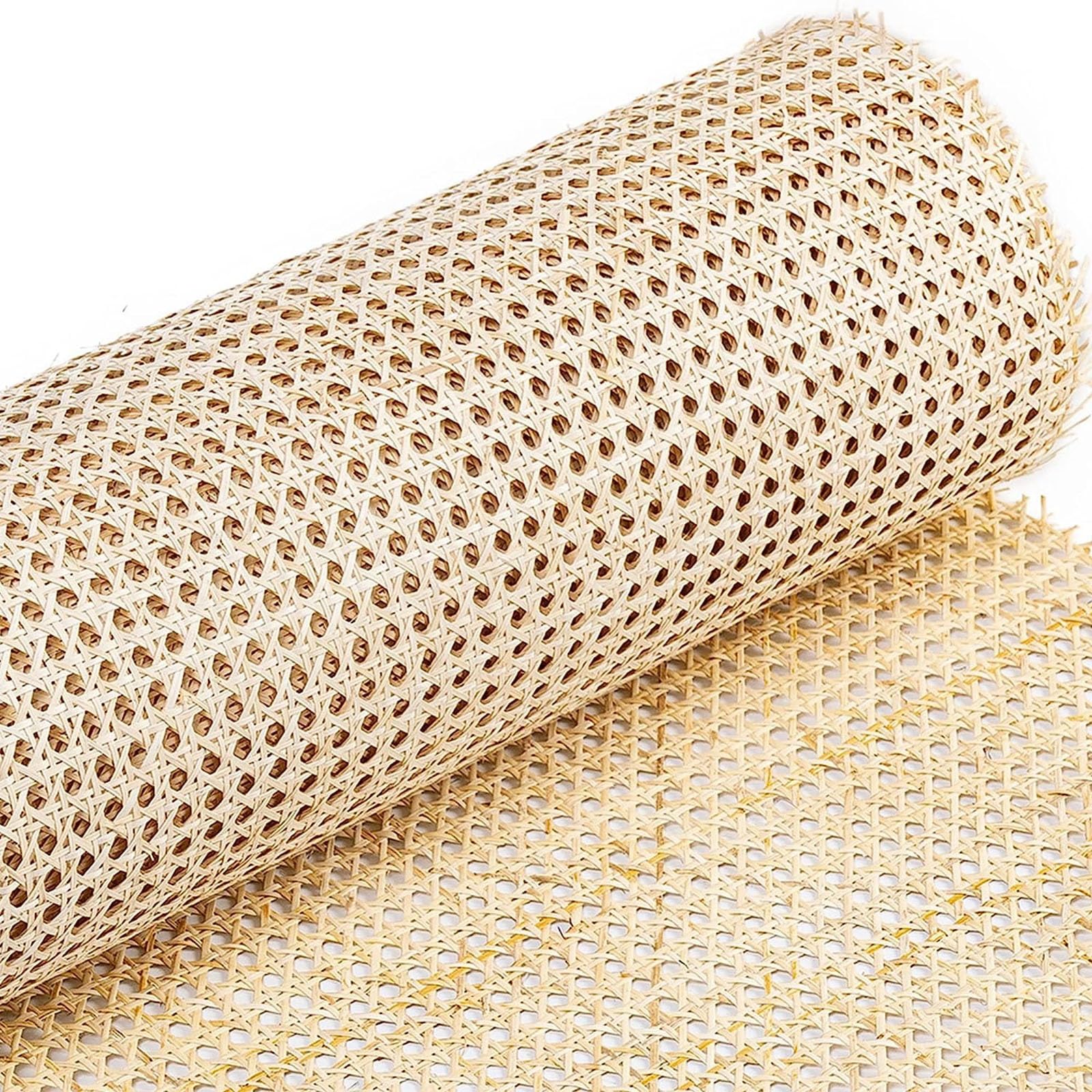 Rattan Cane Webbing Roll 5 Feet Open Mesh Pre Woven