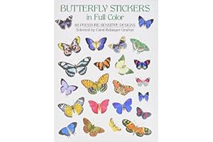 Butterfly Stickers in Full Color