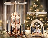 BRUBAKER 20 Pack Tree Candles Pyramid Christmas Tree Candles Black view 6