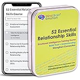 52 Essential Emotional Intelligence Training - Relationship Skills Card Game for Empathy, Trust Building Activities, Conversation Starters, Team Icebreaker Tools - by Harvard Researcher