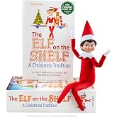 The Elf on the Shelf Box Set - Poseable Girl Scout Elf with Blue Eyes | Official Elf doll with bendable arms &amp; legs, Christmas tradition storybook, adoption certificate, ages 3+