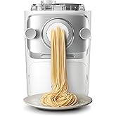 Philips 7000 Series Pasta Maker, ProExtrude Technology 150W, 8 discs, Perfect Mixing Technology, Prepare up to 8 Portions, HomeID App, White, (HR2660/03)