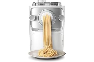 Philips 7000 Series Pasta Maker - ProExtrude Technology, Versatile Mixing Ability, 8 Shaping Discs, Perfect Dough, Easy Clean