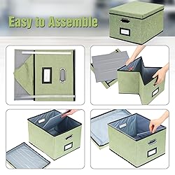 EOOUT 1 Pack File Organizer Box File Filing Box